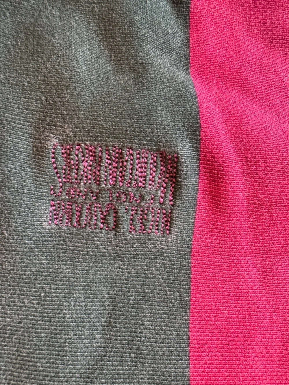 Vintage 80s Nigel Cabourn Mountain Bikers Striped Hoodie